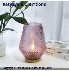 Glass LED Lamp Mataki 9 Inch - Elegant and Energy-Efficient Lighting Solution | Katyayani Creations