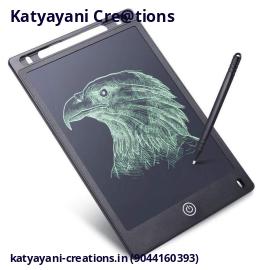 Colored LCD Re-Writable Writing Tablet Pad with Screen 21.5cm (8.5 Inch) for Drawing (Color Assorted)
