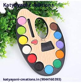 Water Color Plate for Kids
