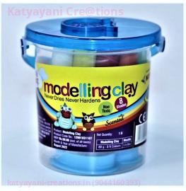 Handcrafted Clay Bucket - Natural Eco-friendly Decor | Katyayani Creations
