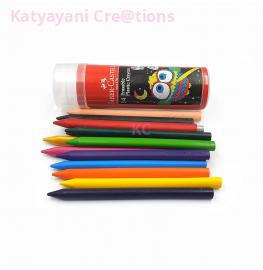 Erasable Plastic Crayons Set | Non-Toxic Art Supplies - Katyayani Creations