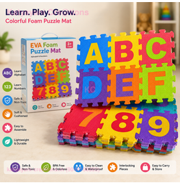 Mini Puzzle Foam Mat for Kids