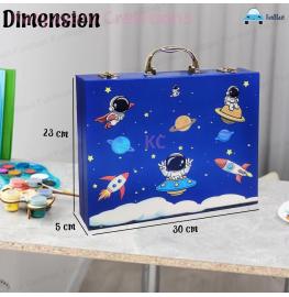 Space Theme Coloring Box