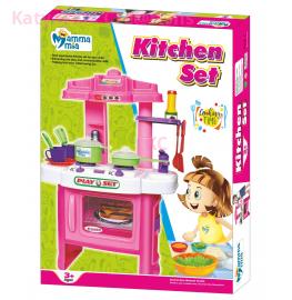Kitchen Playset 26 Pieces – Fun and Interactive Pretend Play for Kids | Katyayani Creations