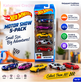 Hot Wheels Motor Show 5 Pack