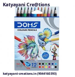 Non-Toxic Half Size Color Pencil Set in Cardboard Box