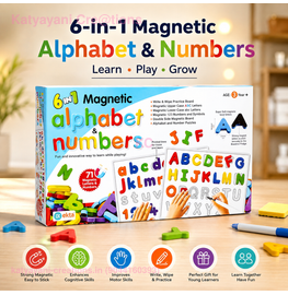 Wooden Alphabet and Numbers Toy