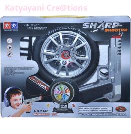 Sharp Shooter Laser Gun Toy for Kids – Infrared Target Shooting Game with Lights & Music | Katyayani Creations