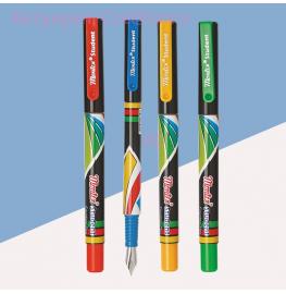 Montex Student Fountain Pen - Fine Tip, Liquid Ink, Refillable