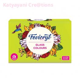 Pidilite Fevicryl Glass Colour Paint for Artistic Designs