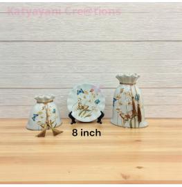 Ceramic Pot with Plate 57157