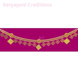 Toran Golden Swastik
