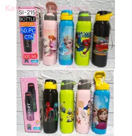 Cartoon Theme Sport Vacuum Water Bottle 500ml