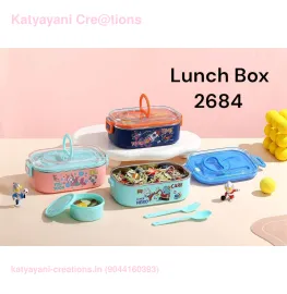 Space Mermaid Sea Theme Lunch Box with Handle