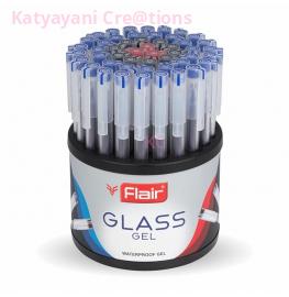 Flair Glass Transparent Gel Ink Pen