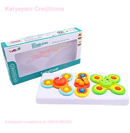 Baby Sucker Gyro Spinning Toy, 3 pcs