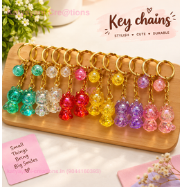 Crystal keychains