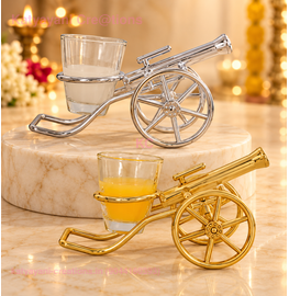 Decorative Glass Candle (Single)