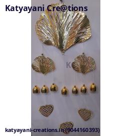 Golden Windchimes – Elegant and Melodic Decorative Windchimes for Your Home | Katyayani Creations