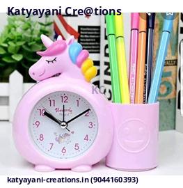 Unicorn Bedside Table Clock