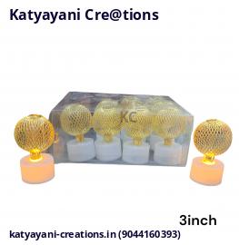 Golden Matki Tea Light