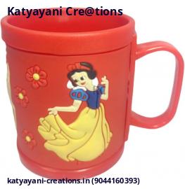 Embossed Mug 3d Disney Princess Red