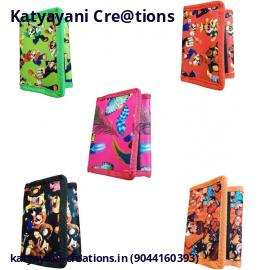 Multicolor Fabric Wallet - Regular Size