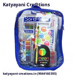 Junior Art Kit Bag for Kids - Creative Stationery Set