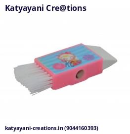 Stylish Sharpener Eraser Brush 3 In 1