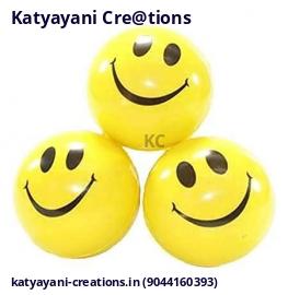 Smiley Face Squeeze Ball