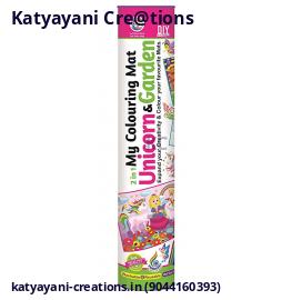 Katyayani Creations Colouring Mat for Kids, Educational Toy