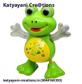 Dancing Frog Toy Online - Katyayani Creations