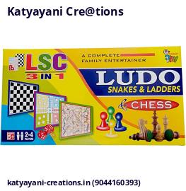 Ludo Snakes & Ladder & Chess