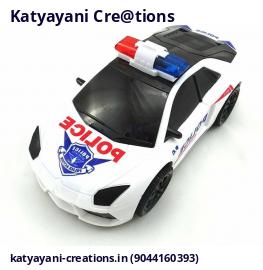 Bump & Go Police Car Toy