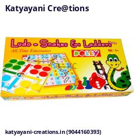 Plastic Ludo-Snakes & Ladders