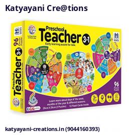 3 in 1 Preschool Teacher Toy for Kids Learning and Development