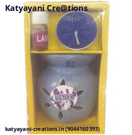Giftec Lavender Aroma Oil, Diffuser Set