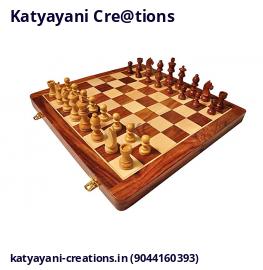 Wooden Chess Sun Shine