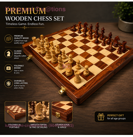 Wooden Chess Sun Shine