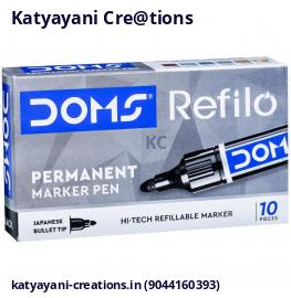 Refilo Permanent Marker Pen Black