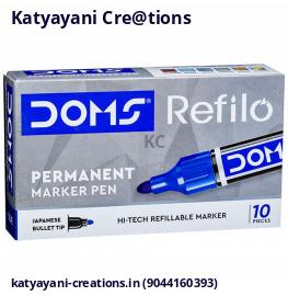Refilo Permanent Marker Pen Blue