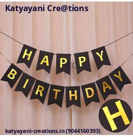 Happy Birthday Banner Bunting Flag