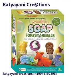 Make Your Own Soap Forest Animals DIY Stationery Kit for Kids