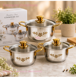 Stainless Steel Casserole Set