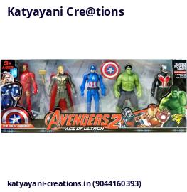 Avengers 5-in-1 Box Toys Set – Action-Packed Superhero Fun for Kids