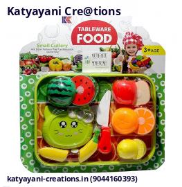 Fruits Play Set for Kids 8 Pieces