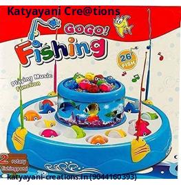 GoGo Fishing Game for Kids - Fun and Engaging Fishing Toy | Katyayani Creations