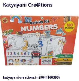 Activity Kit Numbers 160 Stickers With 20 Activity Sheet