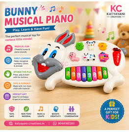 Rabbit Piano Musical Piano