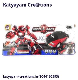 Mecha Ares Dual Model Robot Race Car Toy – Transforming Action Figure | Katyayani Creations